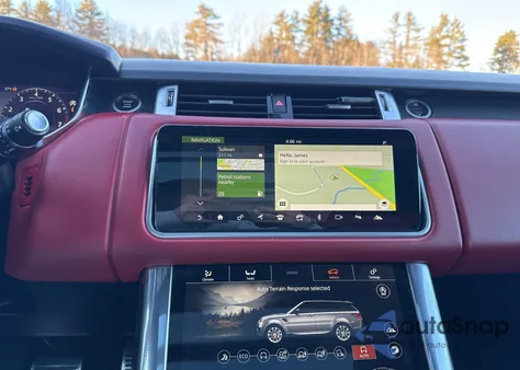 2020 Land Rover Range Rover Sport Hse Dynamic из США, поврежденный, VIN SALWR2SE3LA894524